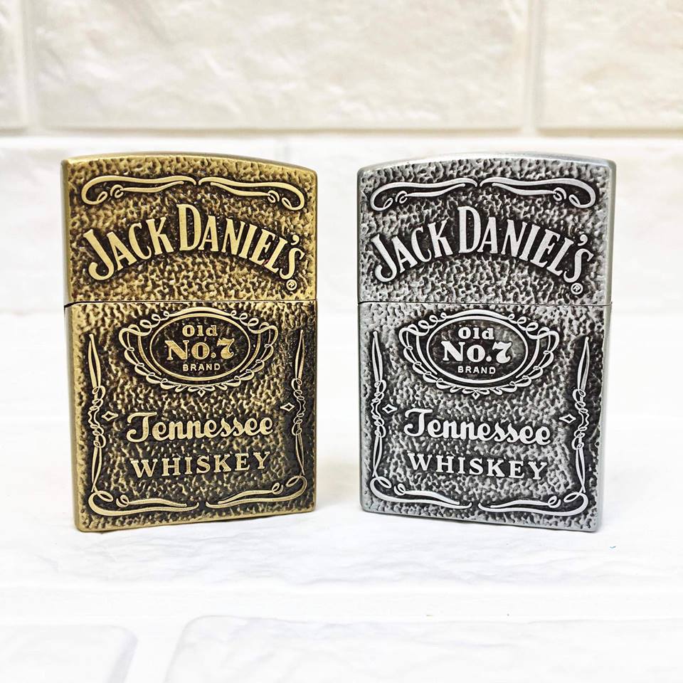 [Hcm]Jack Daniels Zippo Gas Lighter Regular Fire