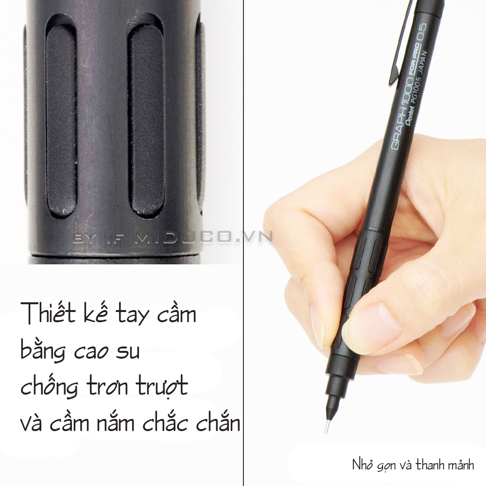 Bút chì bấm Pentel GRAPH 1000 FOR PRO