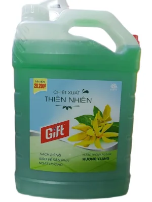 [HCM]Nước lau sàn Gift hương Ylang can 3.8kg