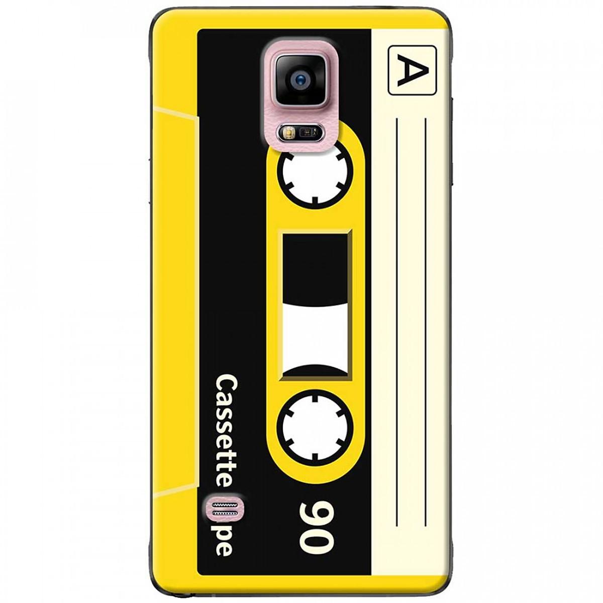 Ốp lưng dành cho Samsung Galaxy Note 4 mẫu Cassette vàng