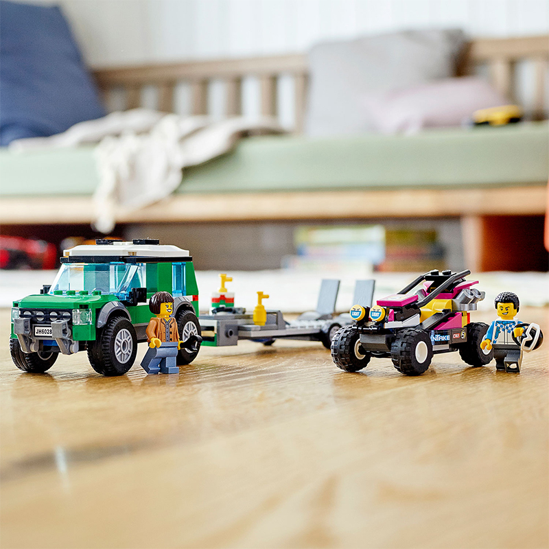 Voucher Giảm Thêm 10%]Mykingdom -Lego City Xe Tải Vận Chuyển Mô Tô Địa Hình  60288 - Mixasale