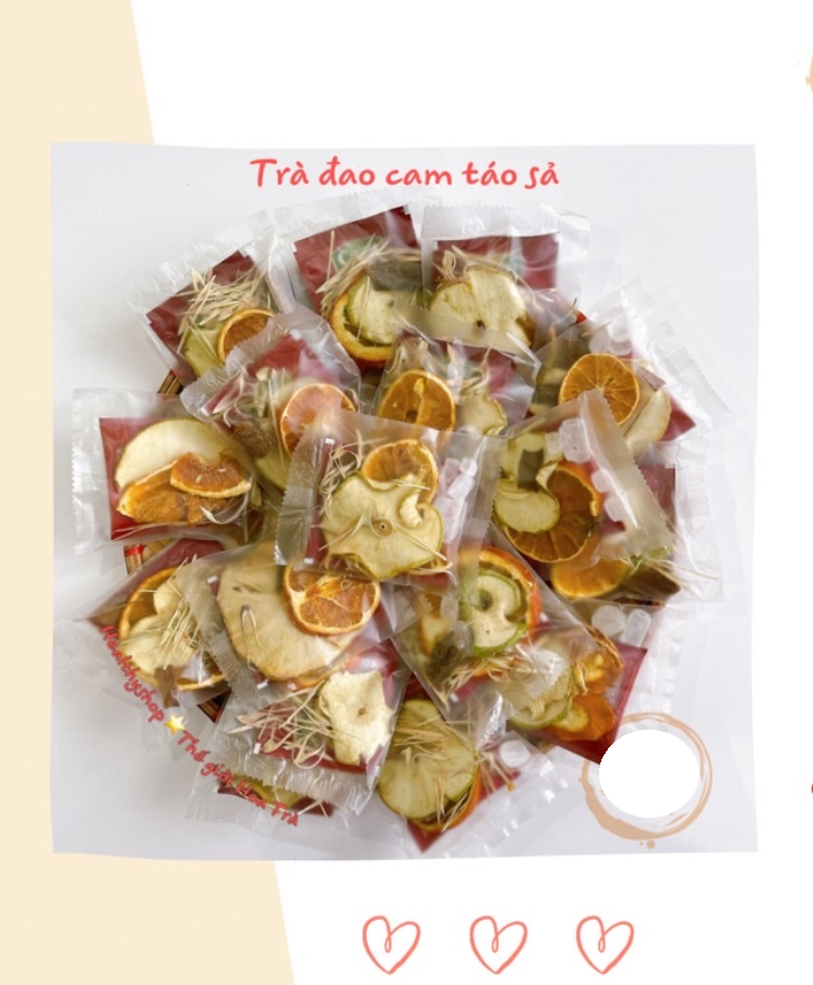 Trà Đào Cam Táo Sả(Thanh nhiệt - Mát gan)