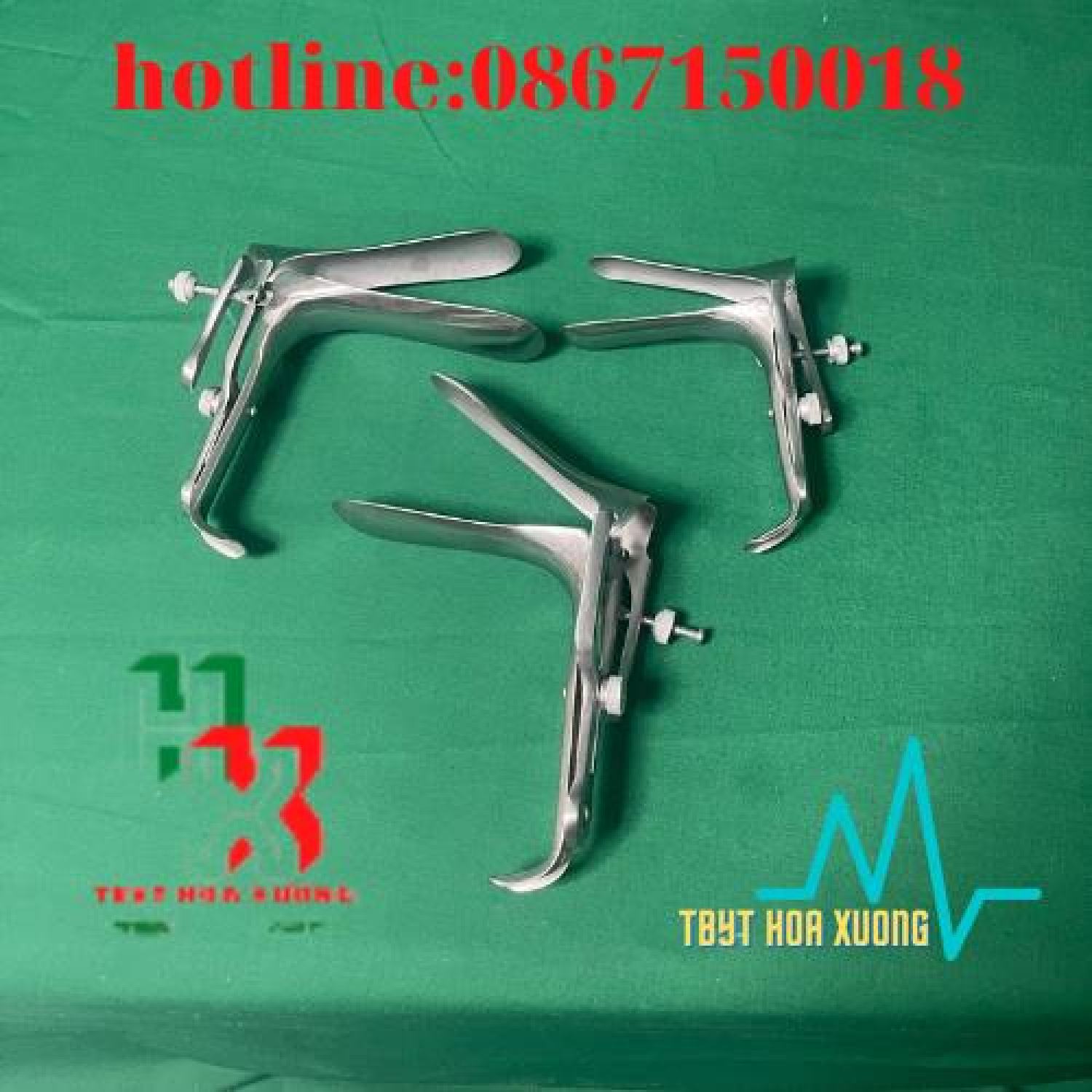 Mỏ Vịt Khám Phụ Khoa Inox Các Size Nhỏ , Trυng, Đại