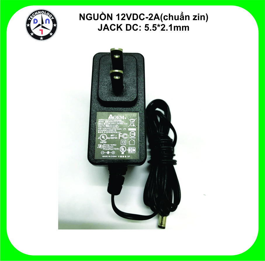 [HCM]NGUỒN 12V-2A -ZIN