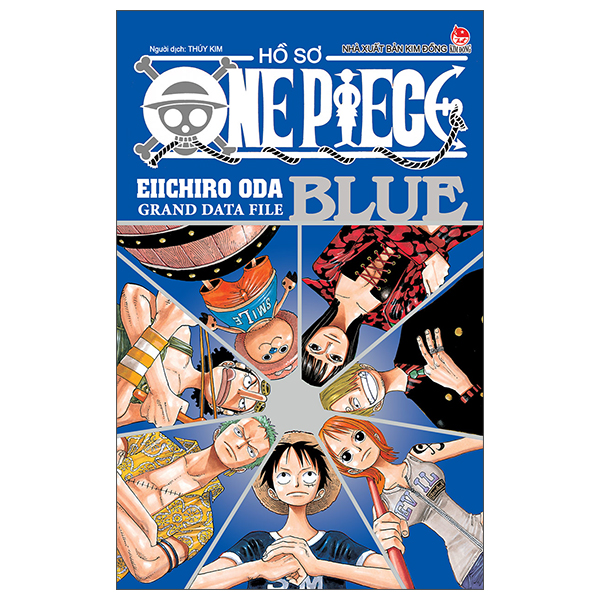 Fahasa - hồ sơ one piece - blue grand data file