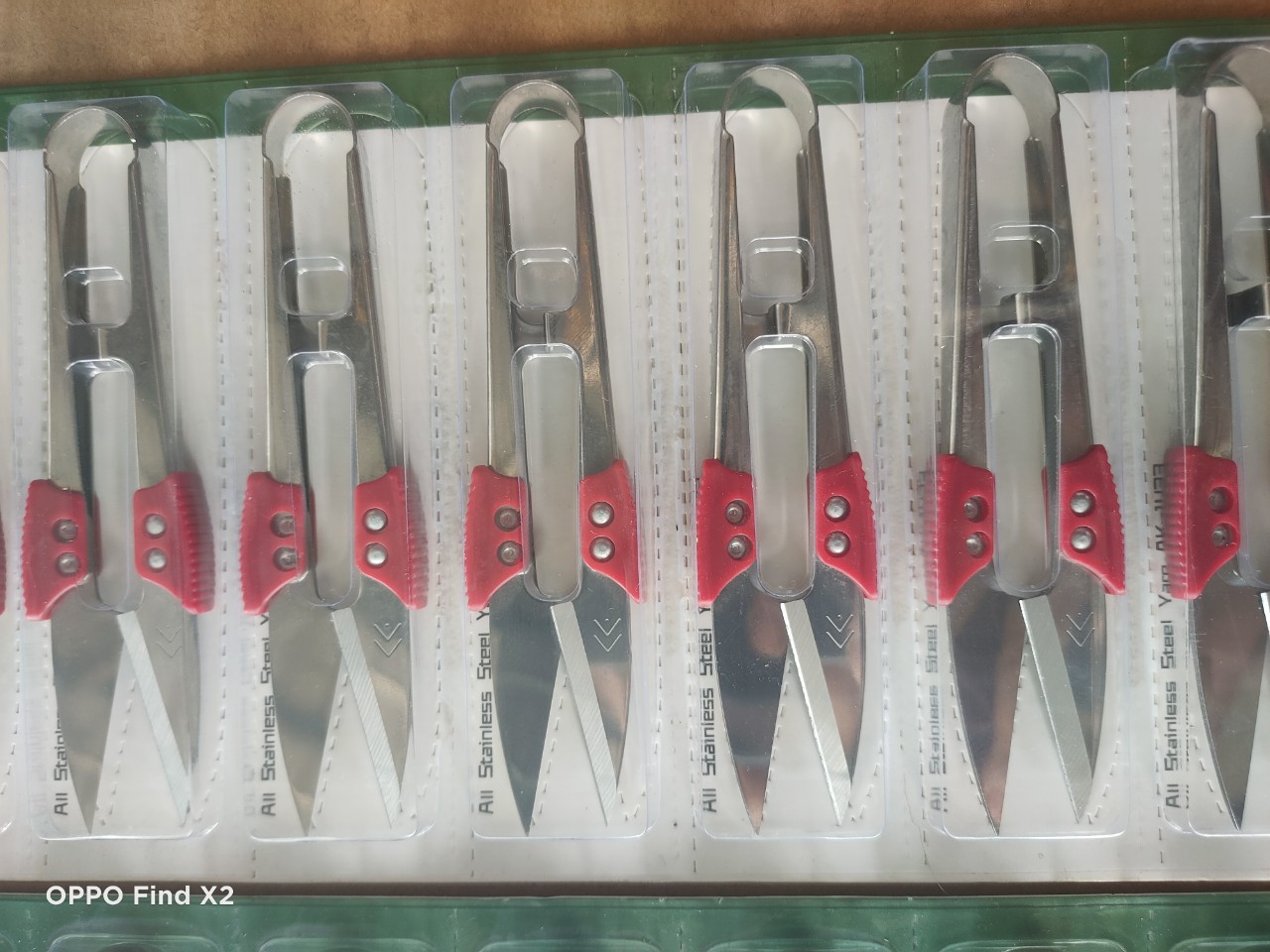 [HCM]Kéo bấm chỉ Inox - Có nhựa đệm bấm không đau tay