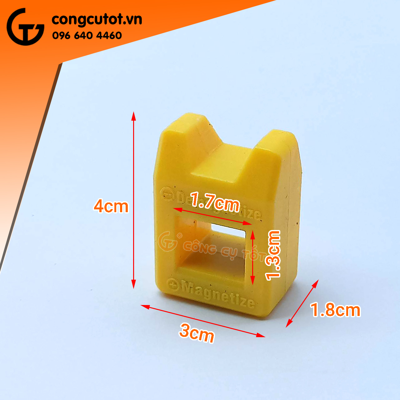 Cục khử nạp từ cho tua vít 4cm