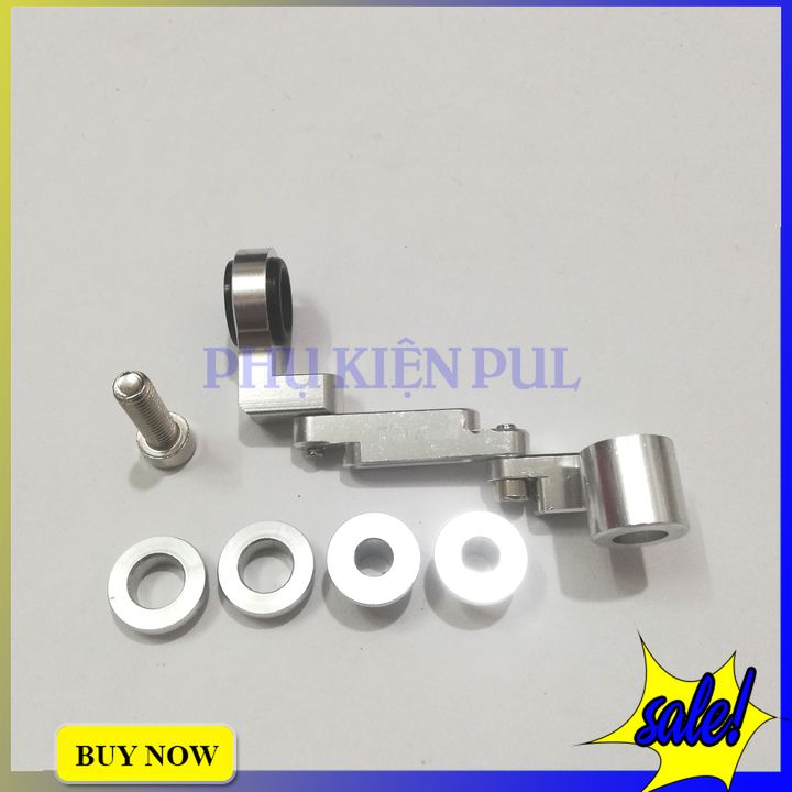 Pat gắn bình dầu rizoma kiểu trang trí cho xe máy