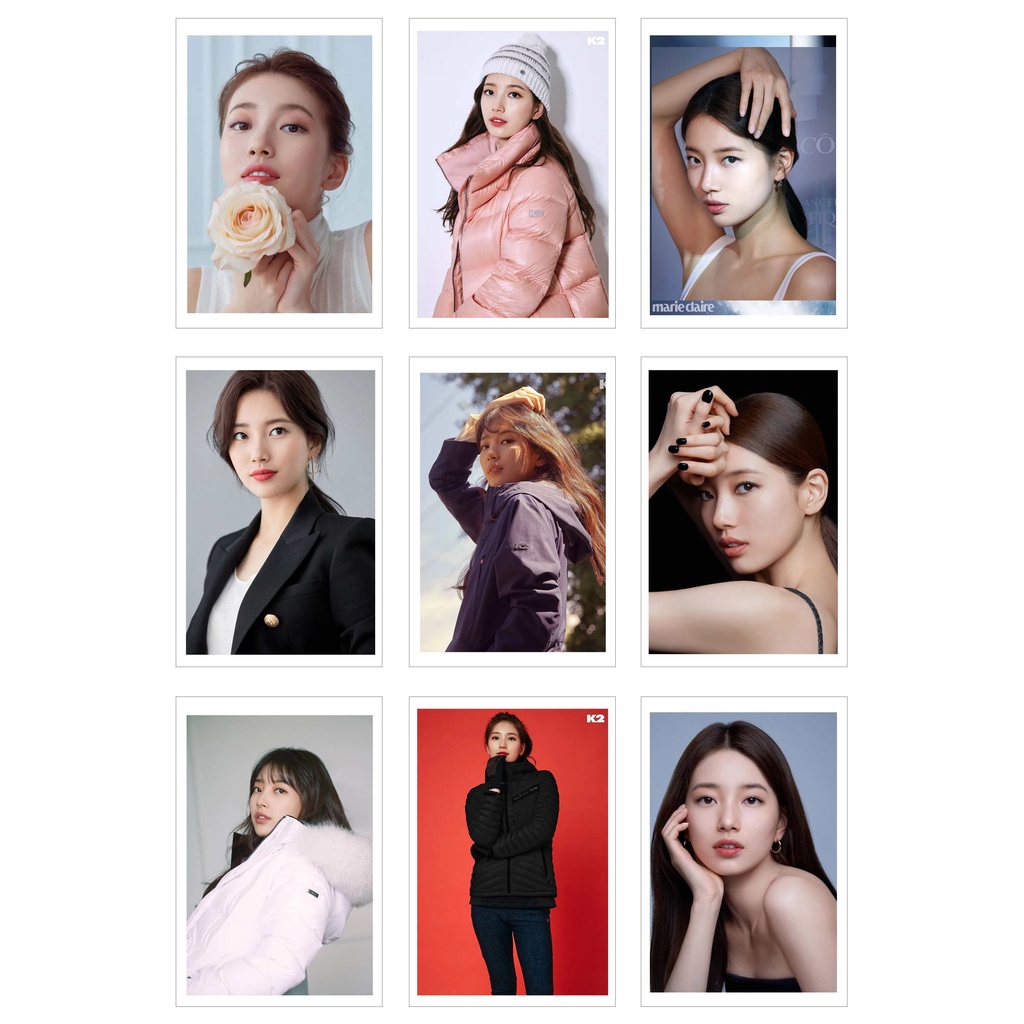 [HCM]Ép Lụa] Lomo Card 45 Ảnh SUZY BAE