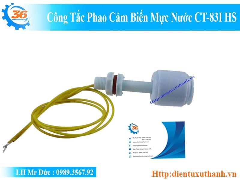CÔNG TẮC PHAO CẢM BIẾN MỰC NƯỚC CT-83I