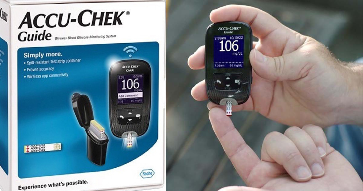 Máy đo đường huyết Accu-Chek Guide (thế hệ mới)