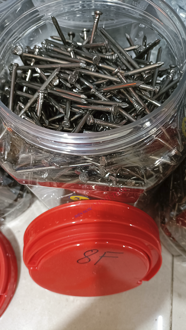100 gram đinh sắt đóng gỗ, đinh coppha đủ các loại từ 1f5, 2f, 3f,4f,5f,6f,7f,8f,10f