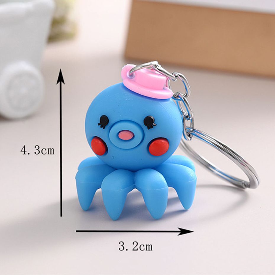 Móc khóa BẠCH TUỘT cute MK26