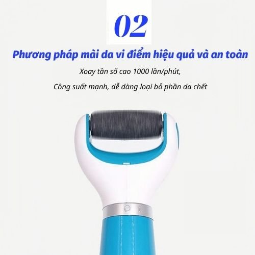 Máy Chà Gót Chân Tẩy Tế Bào Chết BÁCH HÓA TOKI