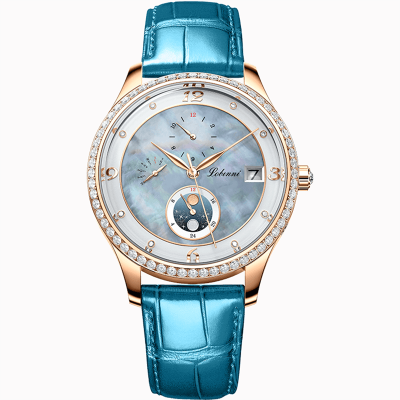Đồng hồ nữ chính hãng LOBINNI L2063-3 Chính hãng, Fullbox, Bảo hành dài hạn, Kính sapphire chống xước, Chống nước, Mới 100%