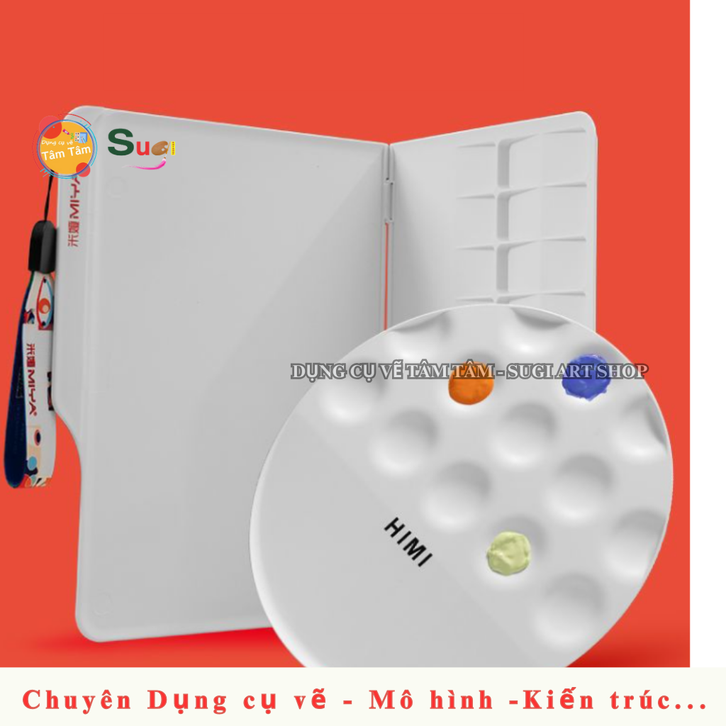 [ Sugi Art Shop ] Vĩ pha màu Miya Himi, Khây pha màu Miya Himi/ Palete