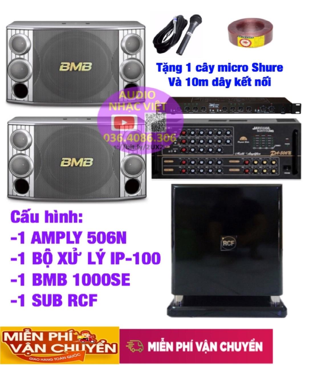 [HCM]DÀN KARAOKE PA-506N COMBO KÈM SUB