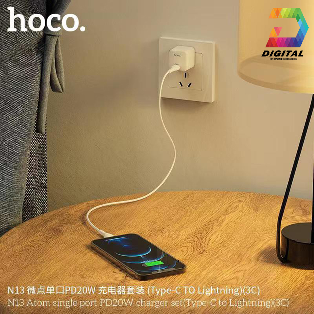 Củ Sạc Nhanh Mini Hoco N13 PD 20W Chính Hãng