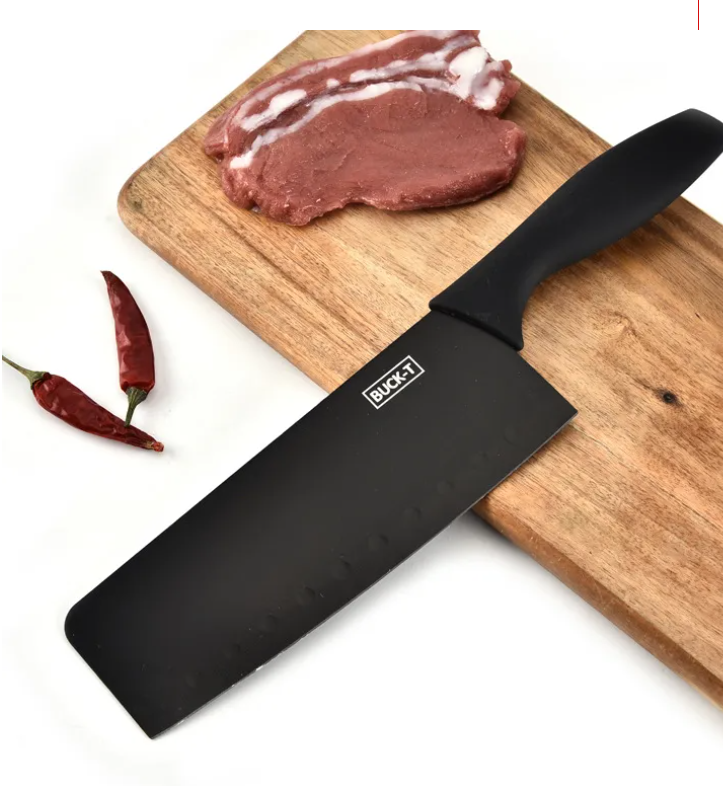 Bộ dao 5 món lưỡi đen Buck Mã T65S