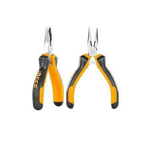 Kềm mũi nhọn  mini 4.5"/115mm INGCO HMLNP08115