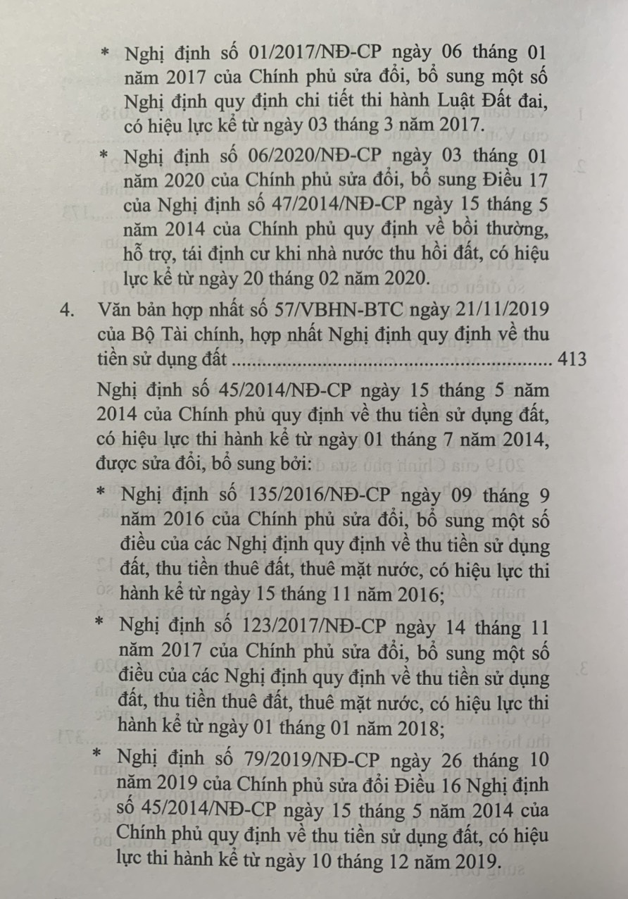 Sách - Luật đất đai và văn bản hướng dẫn thi hành