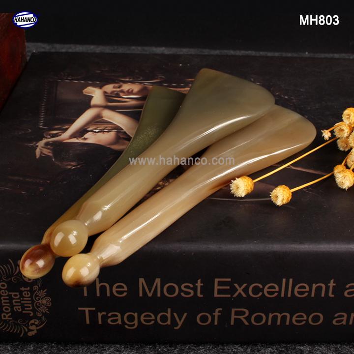 Dụng cụ làm đẹp da bằng sừng/ massage mặt đánh bay mọi nếp nhăn trên da mặt, giúp lưu thông máu - MH803 - HAHANCO