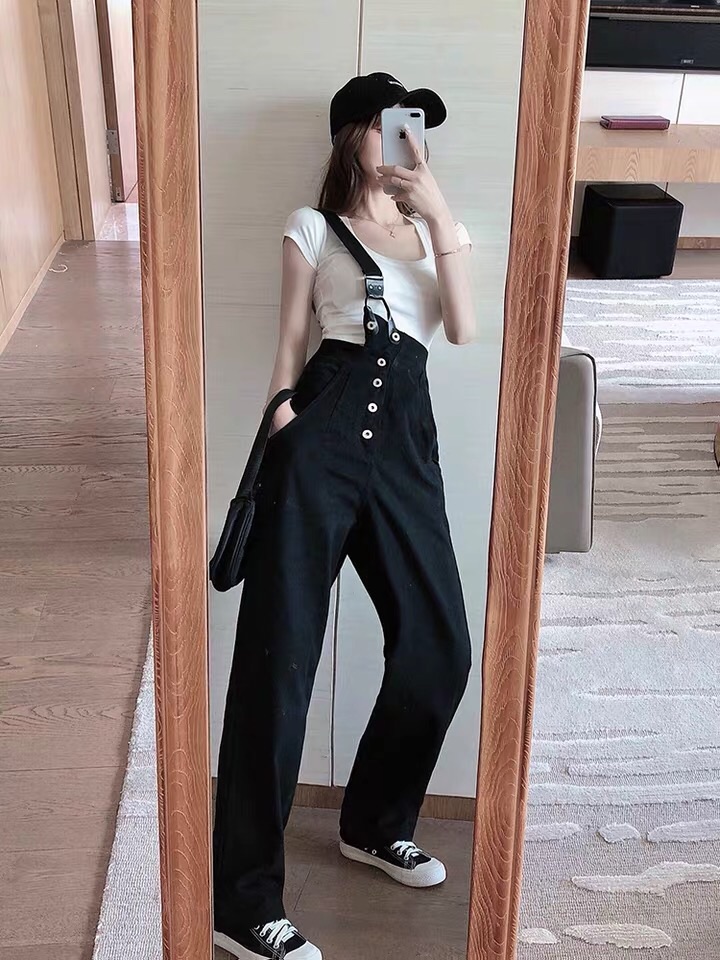 Quần yếm nữ hottrend (ảnh thật)