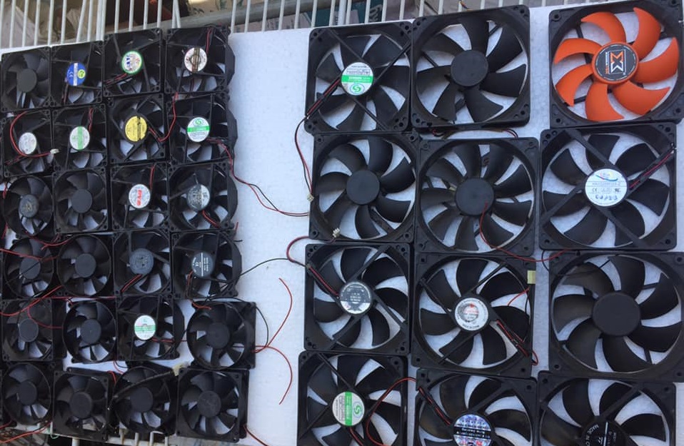 5 Cái Quạt Fan tản nhiệt 12V 8x8x2.5cm