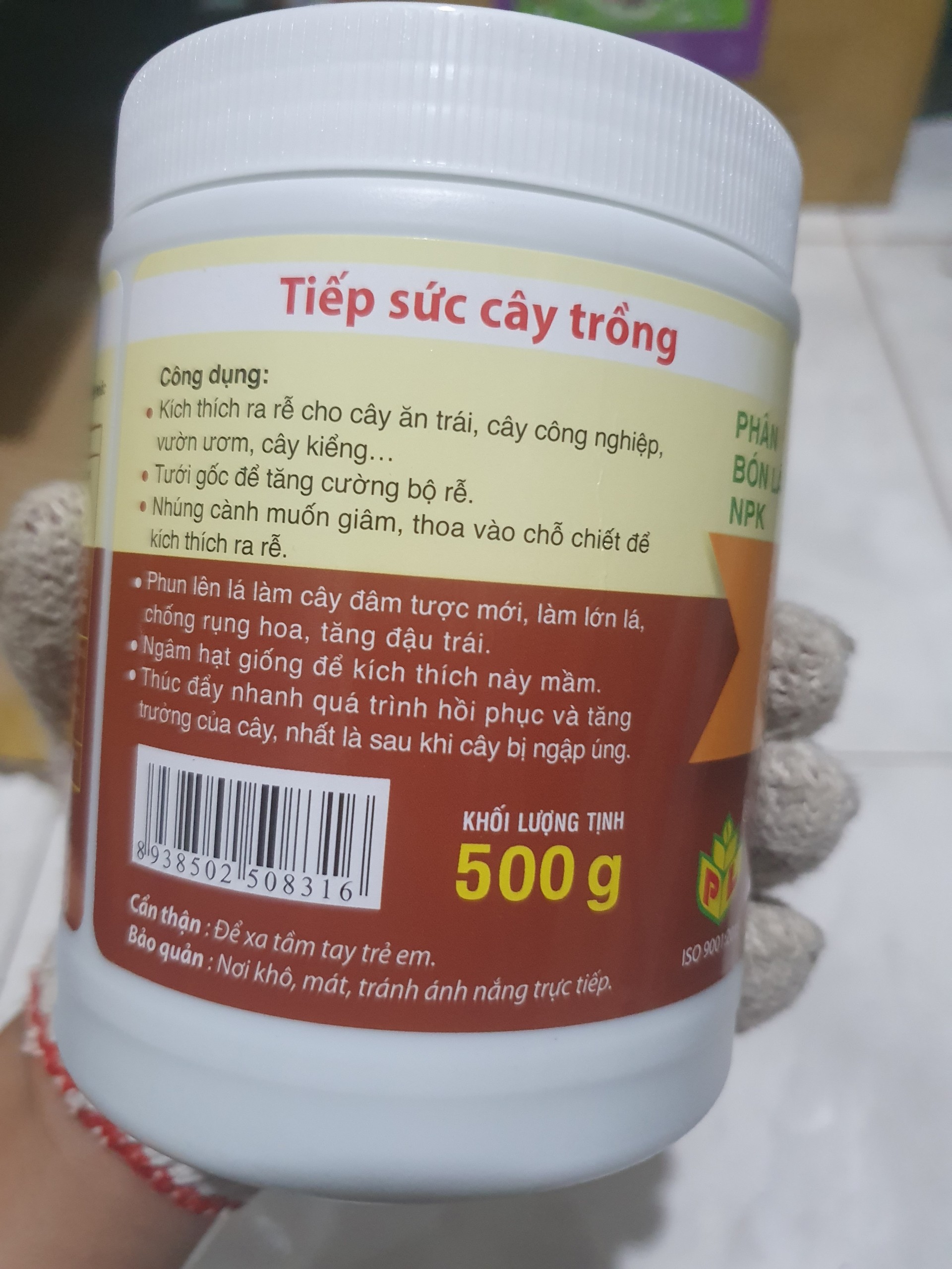 [HCM]Phân Bón Kích Rễ  N3M hũ 500g - A2.1036