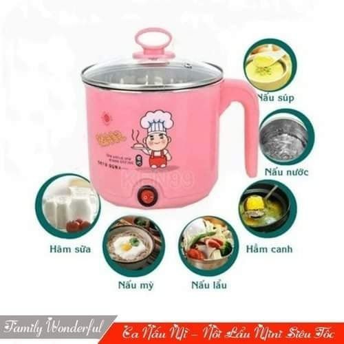 Nồi nấu đa năng- ca nấu mì đa năng
