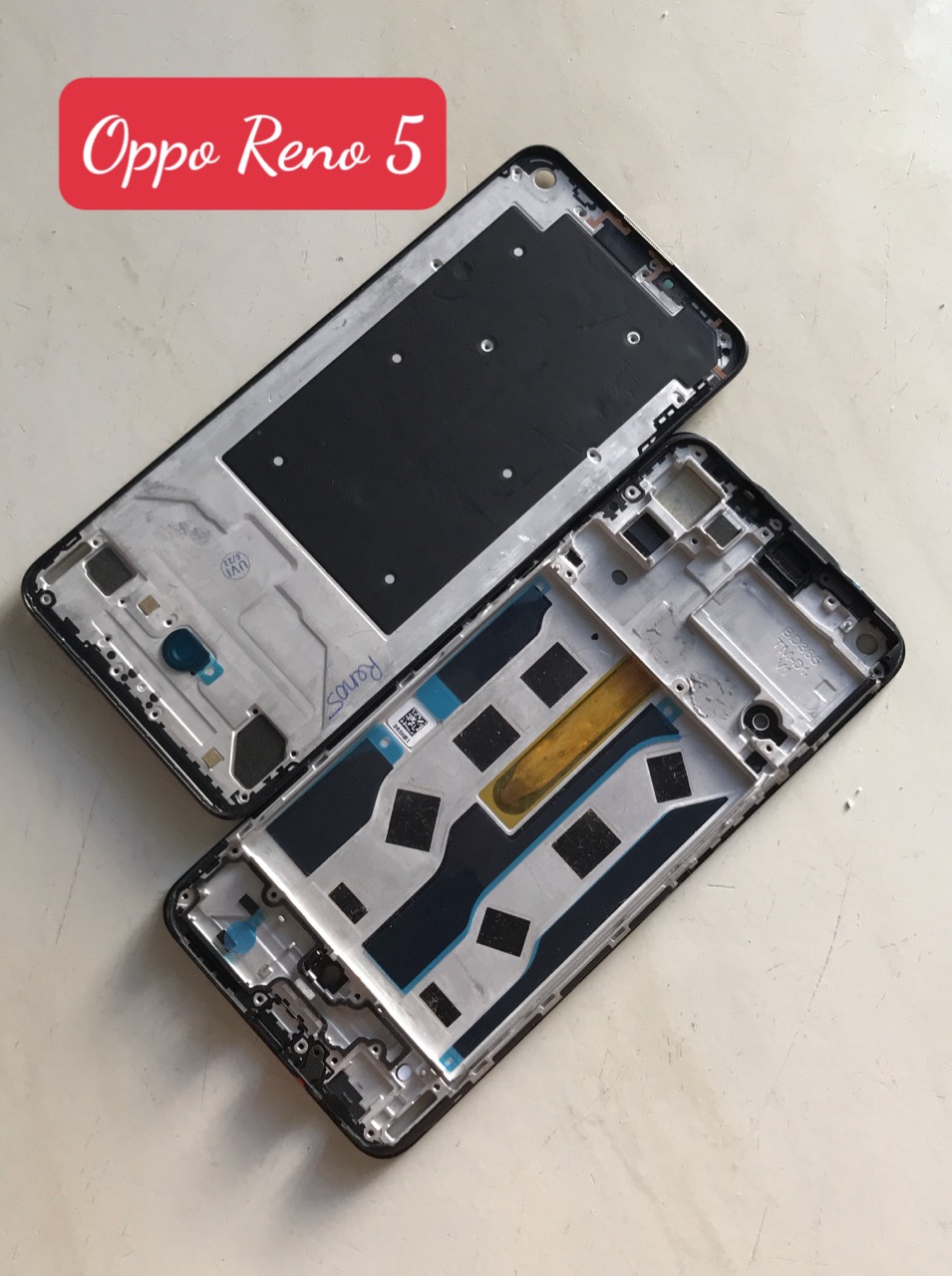 Khung Xương đỡ màn Oppo Reno 5 bản 4G / xương máy oppo Reno 5