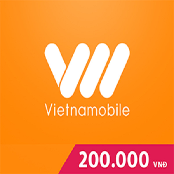 Thẻ cào vietnamobile 200.000 vnđ & phí chuyển