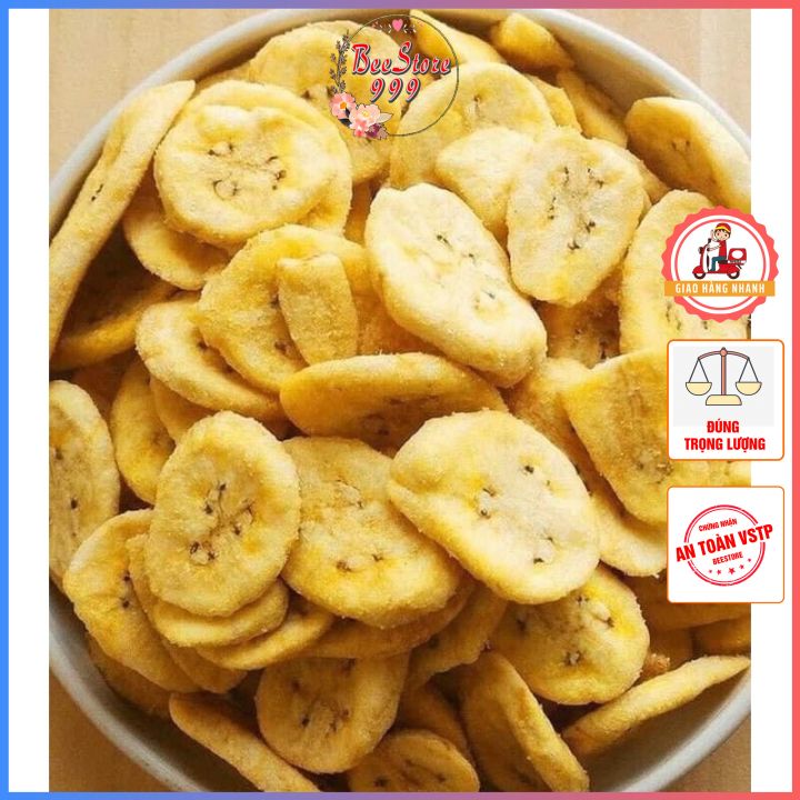 500gr Chuối Sấy Thơm Ngon Giòn Rụm
