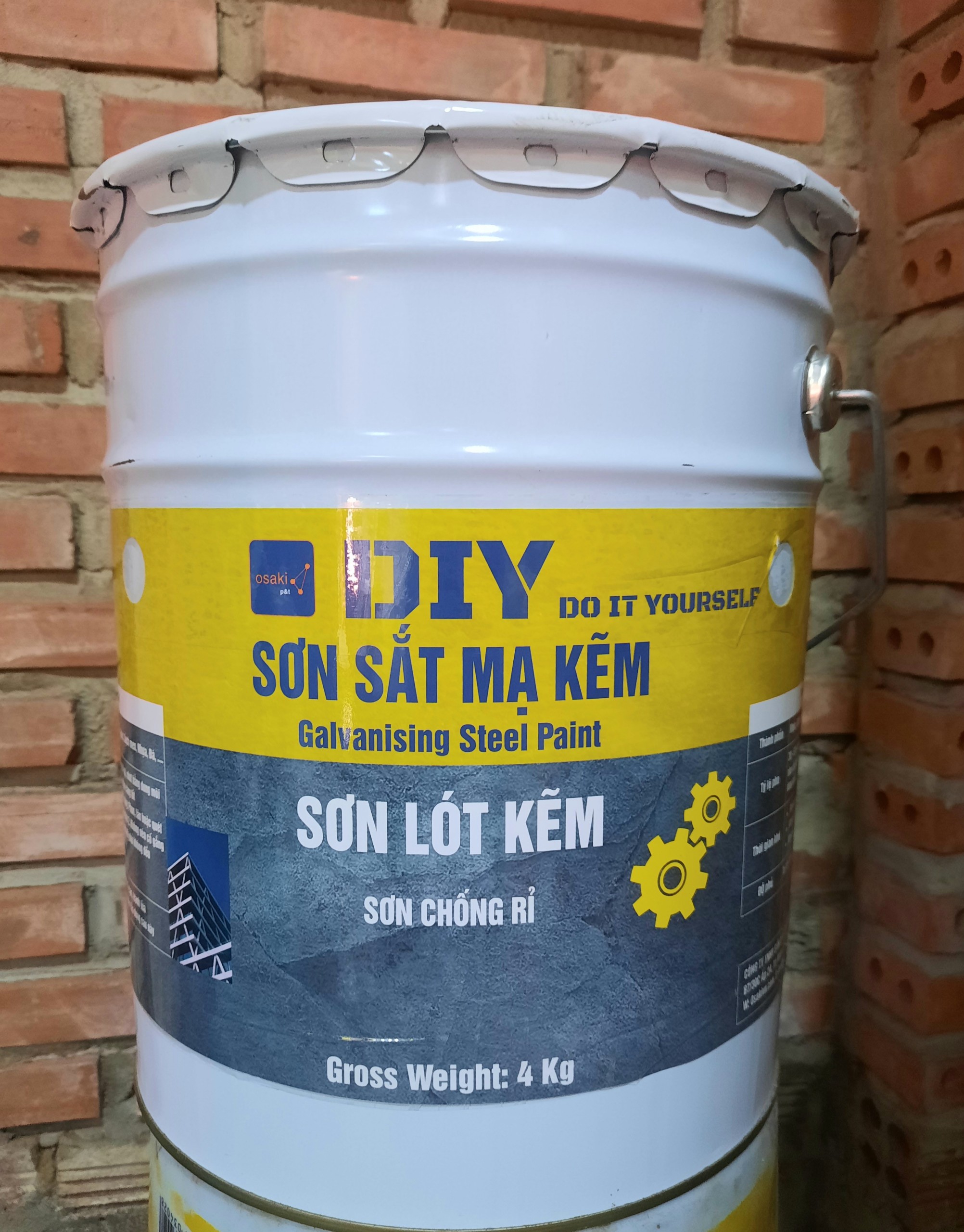 SƠN CHỐNG RỈ 1K/ SƠN LÓT KẼM (17,5Kg/Thùng) - XINGFA
