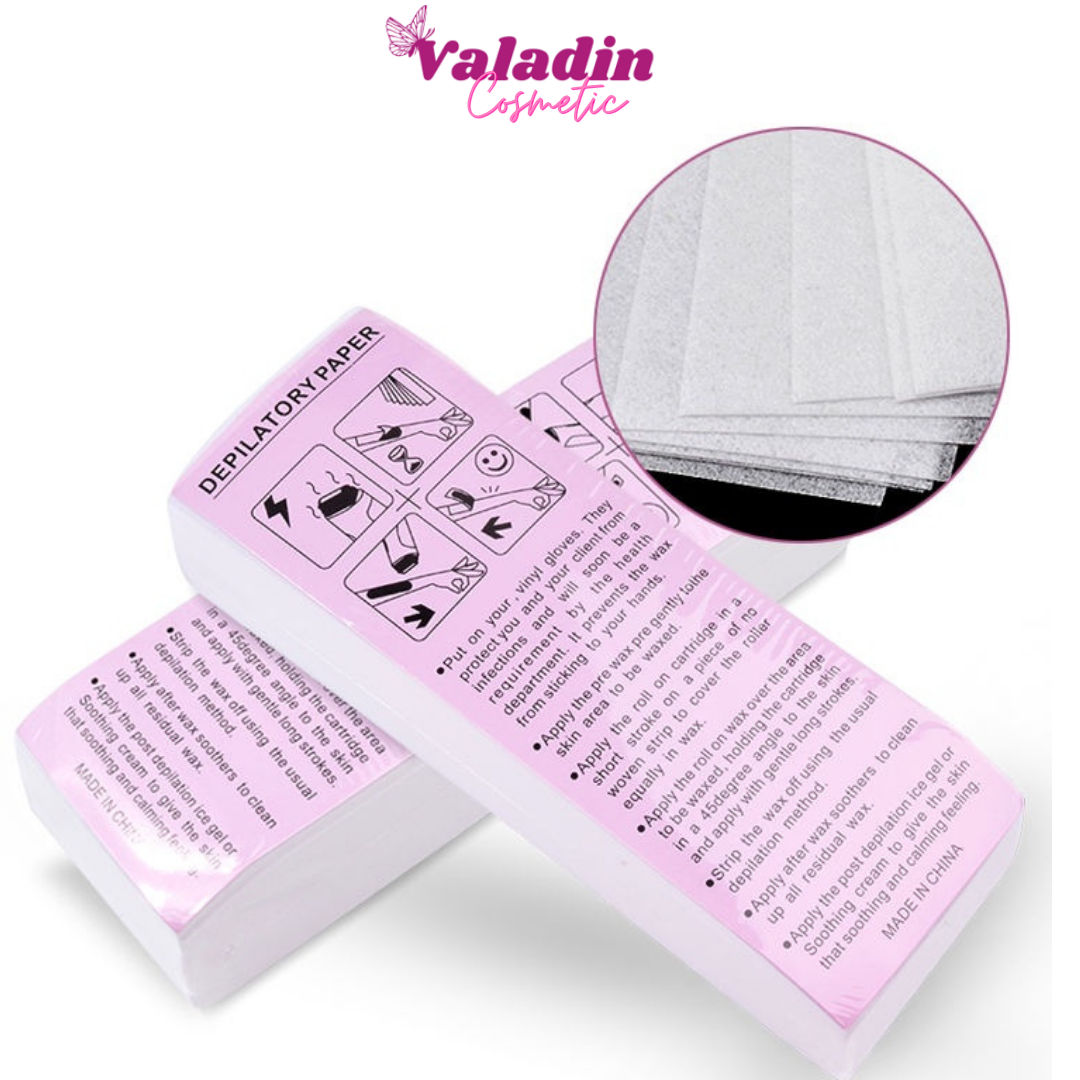 Wax paper depilatory paper-available