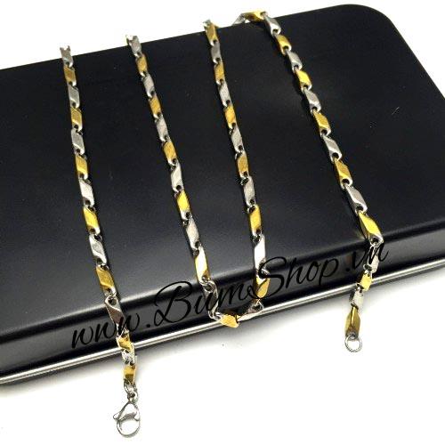 Dây chuyền inox nam