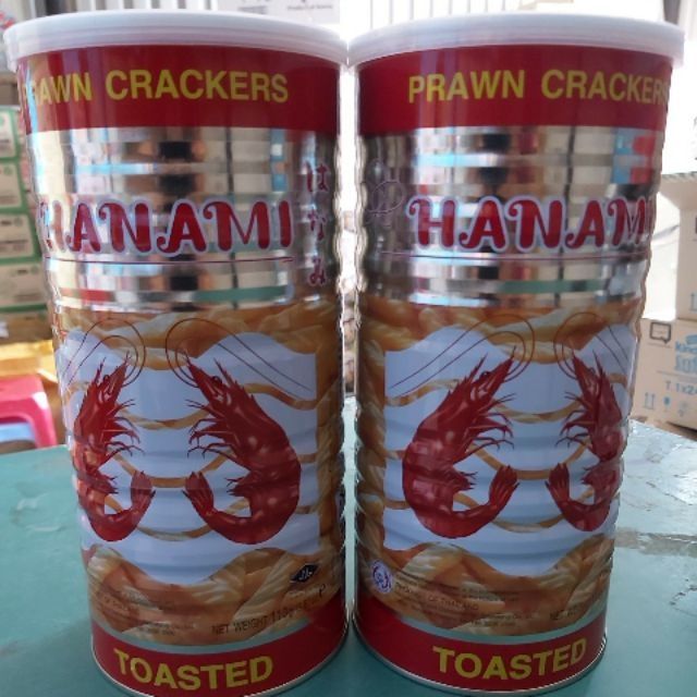 Bánh snack tôm thái Hanami hộp 110g