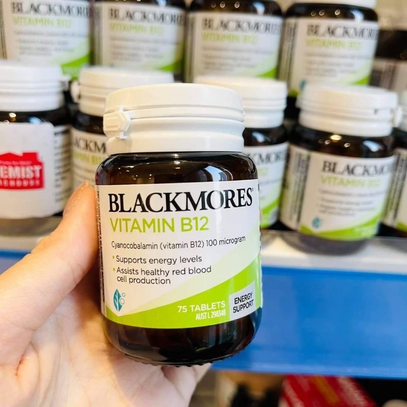 Viên uống bổ sung Vitamin B12 Blackmores 75 viên