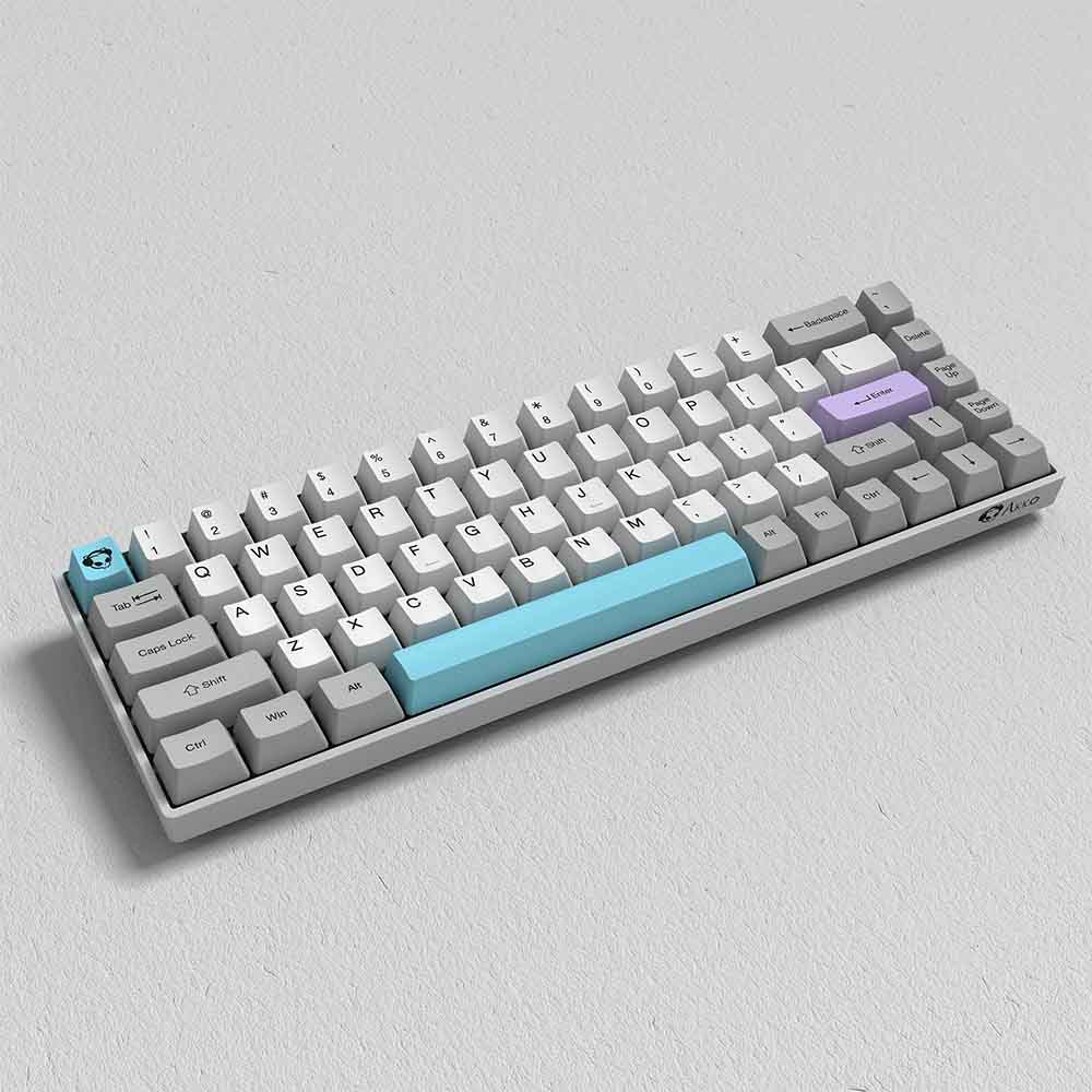 AKKO 3068 - Silent Bluetooth Wired Dual Mode PBT Keycap Cherry MX Switch Mechanical Keyboard