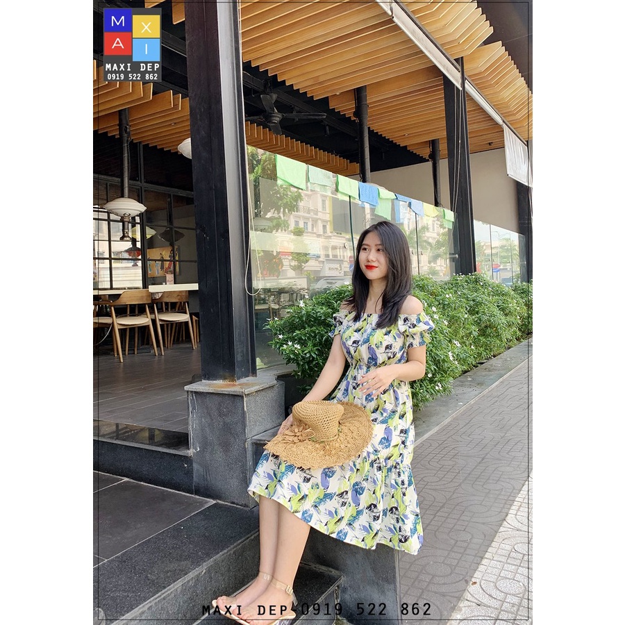 Váy sơ mi FIG TREE caro xinh xắn