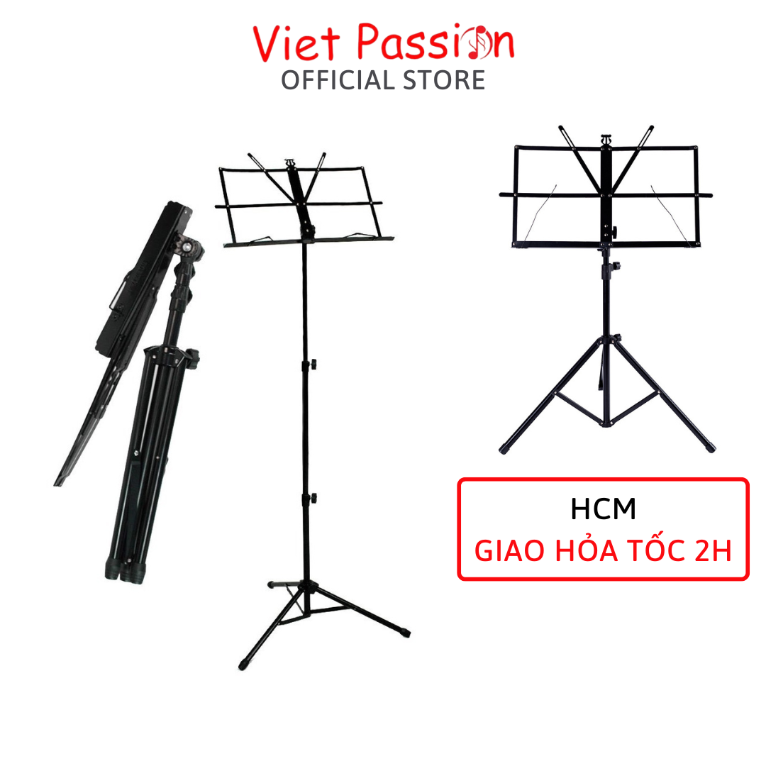 Giá để sách nhạc, bản nhạc tặng kèm bao đựng Viet Passion HCM