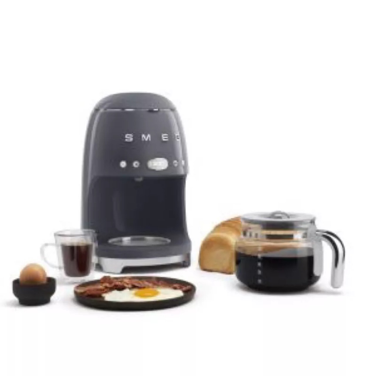 Máy Pha Cafe Smeg DCF02GREU Slate Grey