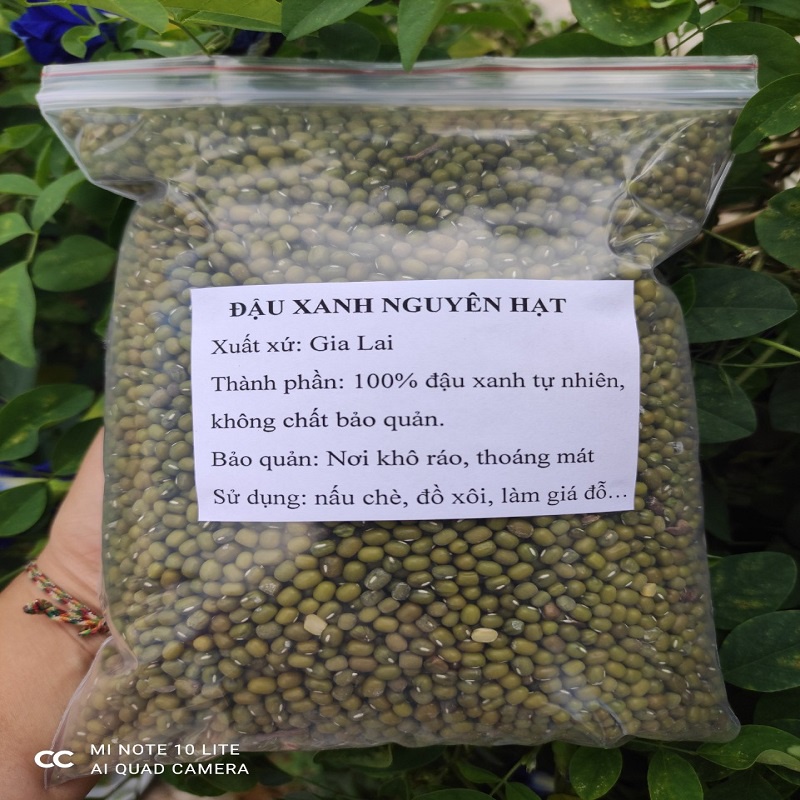 Đậu Xanh Hạt Làm Giá Đỗ Hữu Cơ Ogarnic (500_1000g)