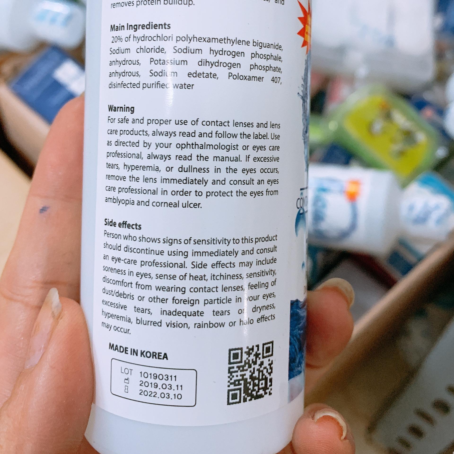[HCM]Nước ngâm lens