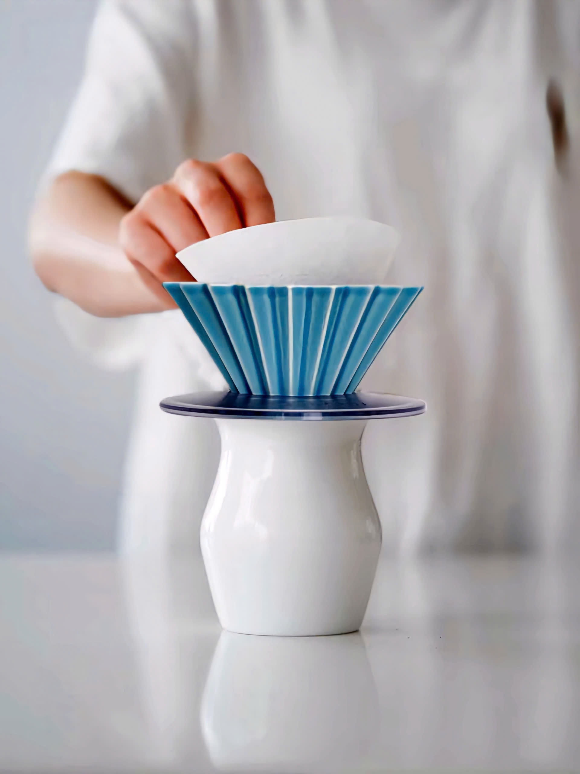 Bình server sứ pha cà phê Origami Sensory Flavor Cup 360ml