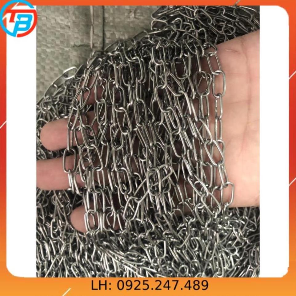 Dây xích INOX 304 Phi [ 6mm ] CÁP THÉP Thái Bình Vina