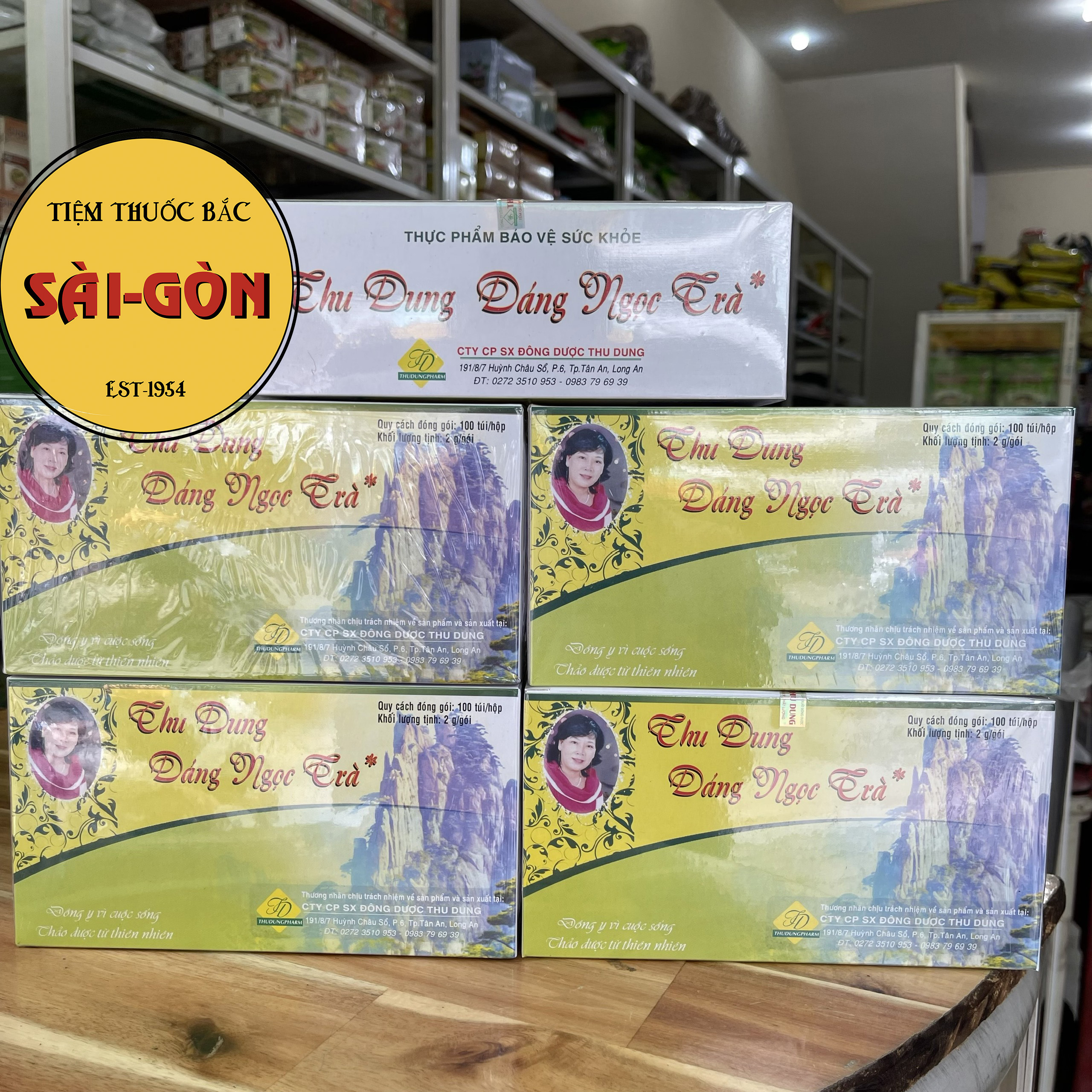 Trà Dáng Ngọc - Hộp 100 Túi Lọc
