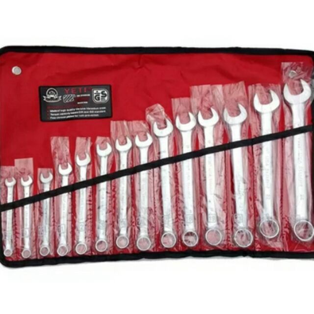 Cờ lê lẻ Khóa vòng miệng Yeti từ số 8 - 24