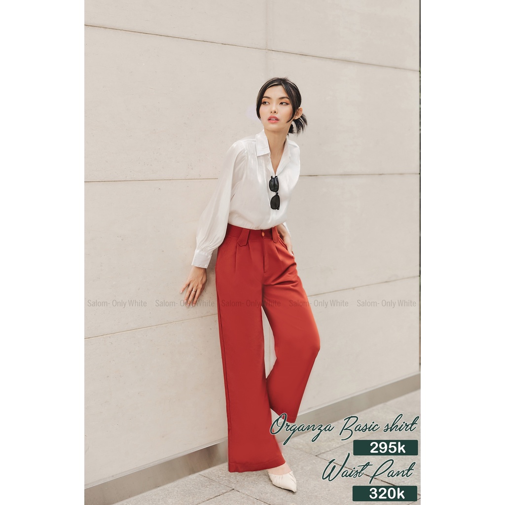 Quần Ống Suông_ Waist Pants