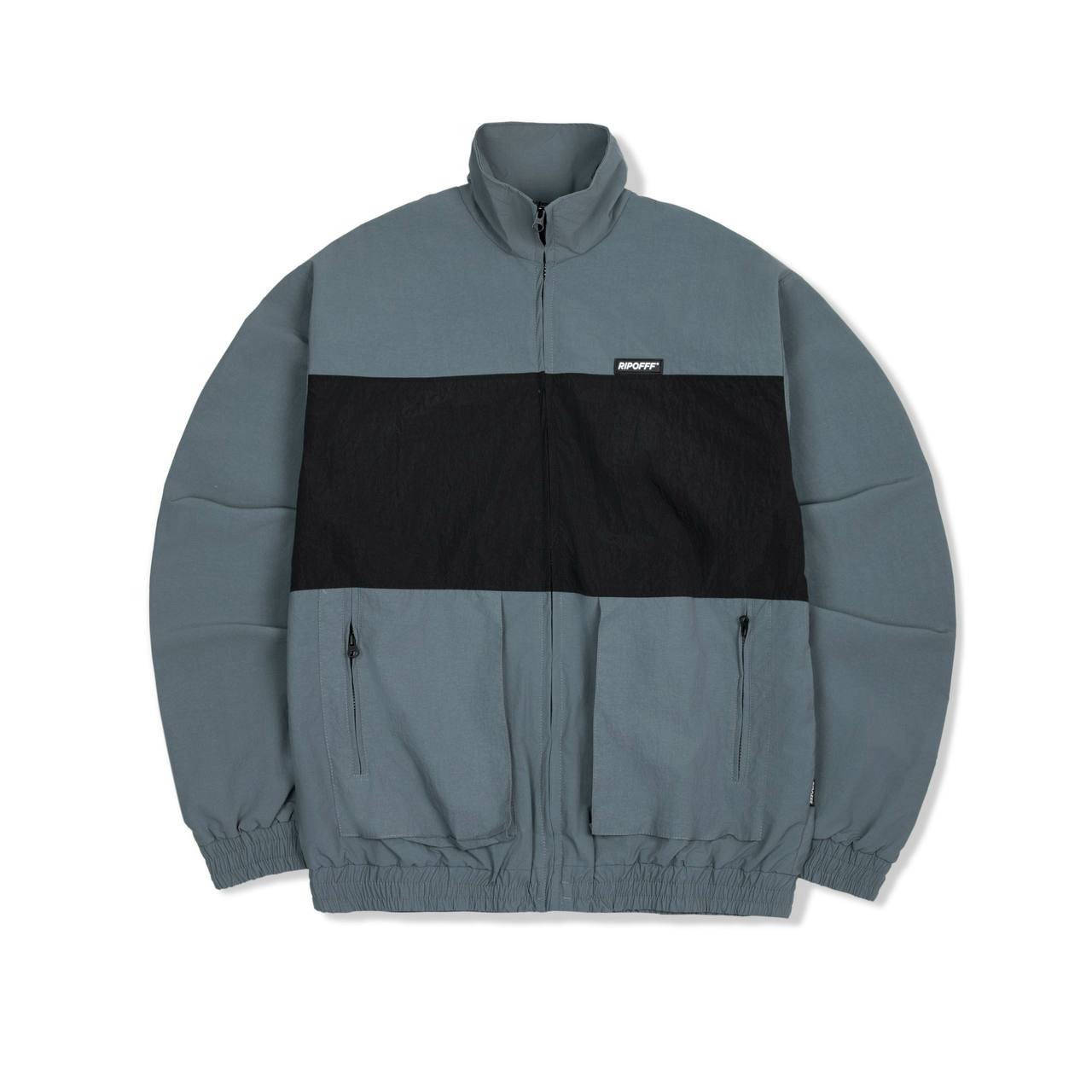 RIPOFFF Nylon Jacket - Grey/Black